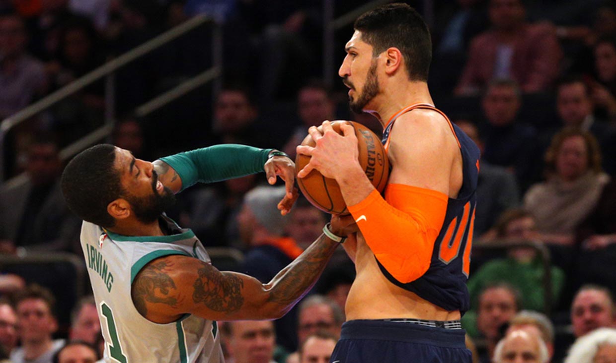 Hubungan Sohib Enes Kanter dan Kyrie Irving